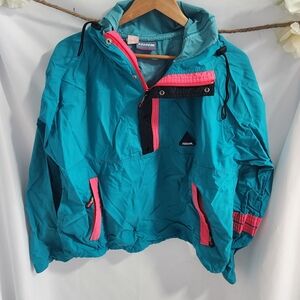 Vintage Hind Windbreaker Color Block M/L